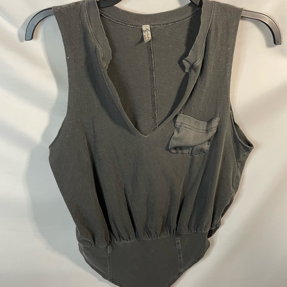 Gray Bodysuit